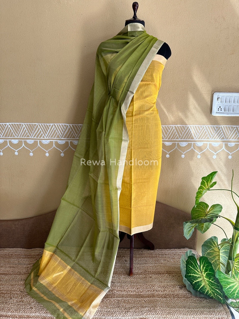 Maheshwari Tissue Buta Dress Material