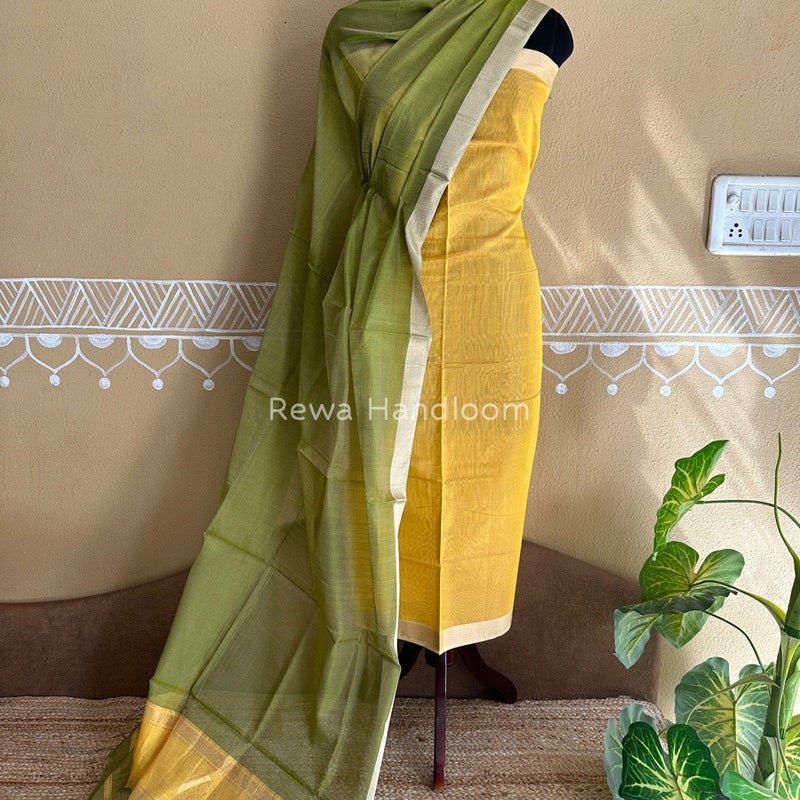 Maheshwari Tissue Buta Dress Material