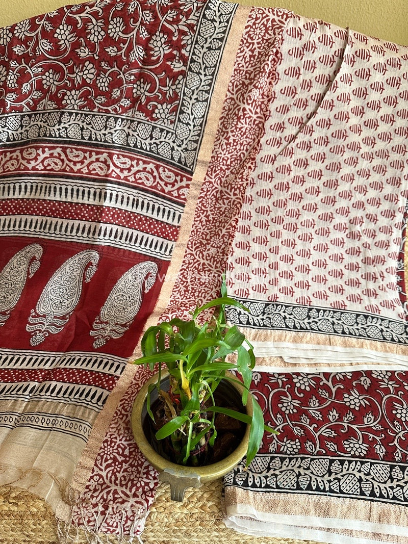 Maheshwari Bagh Print Suit
