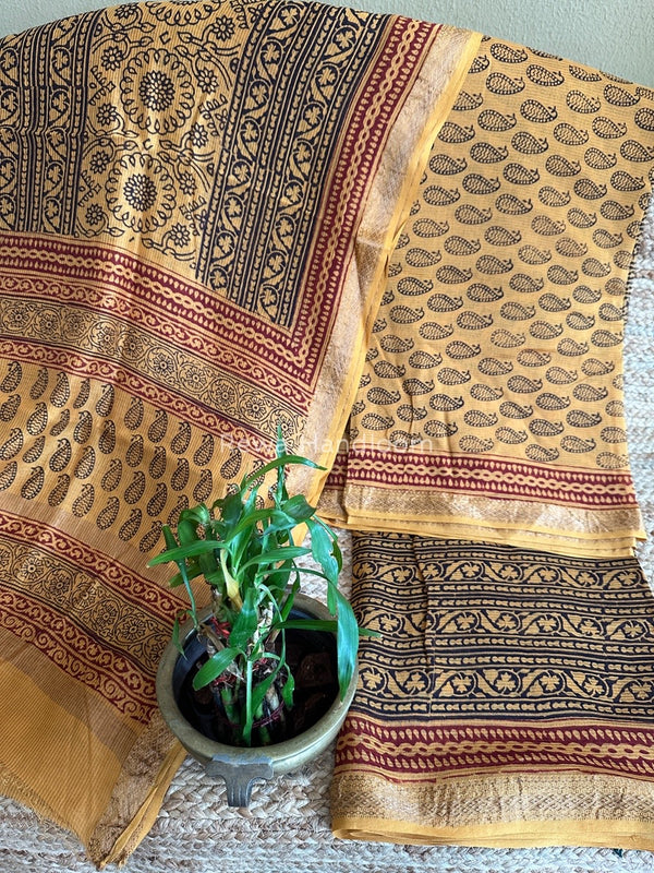 Maheshwari Bagh Print Suit