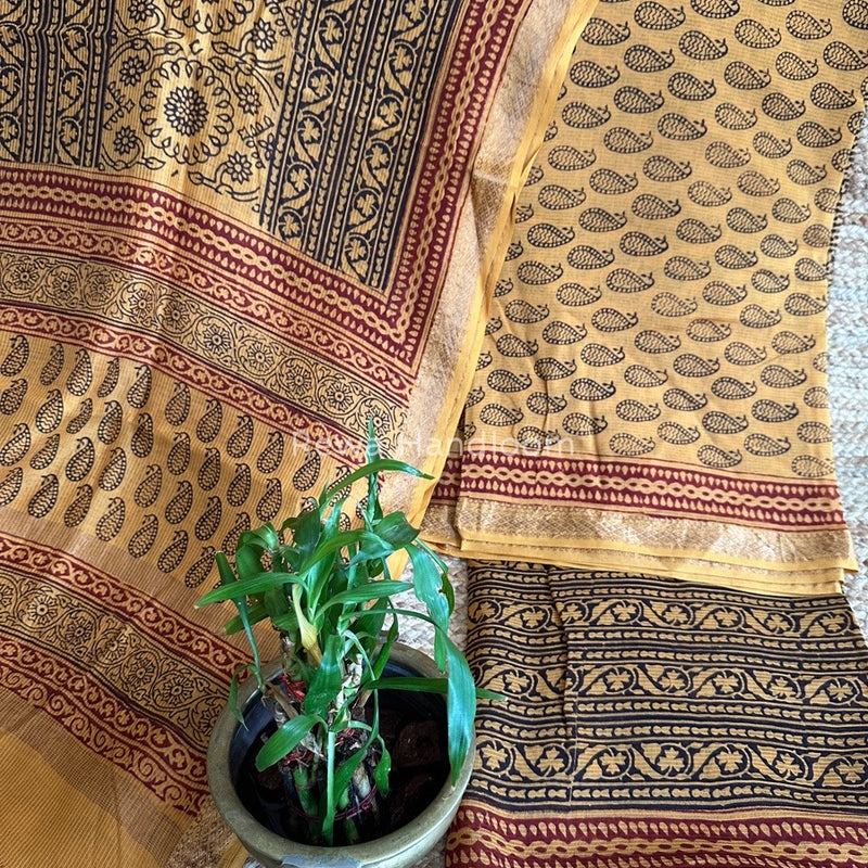 Maheshwari Bagh Print Suit