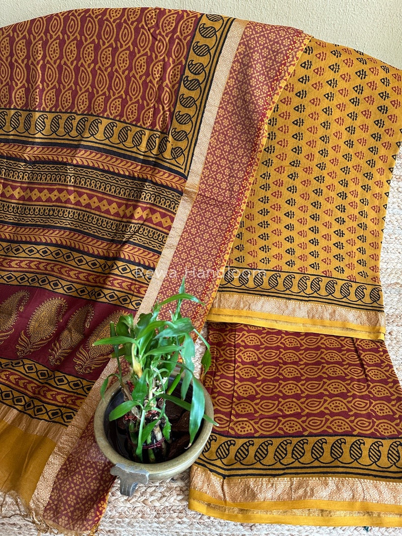 Maheshwari Bagh Print Suit