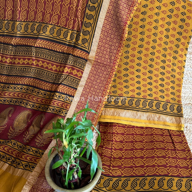 Maheshwari Bagh Print Suit