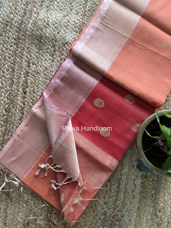 Maheshwari Tissue Silk Saree