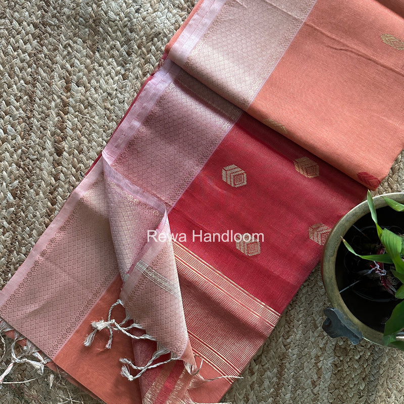 Maheshwari Tissue Silk Saree