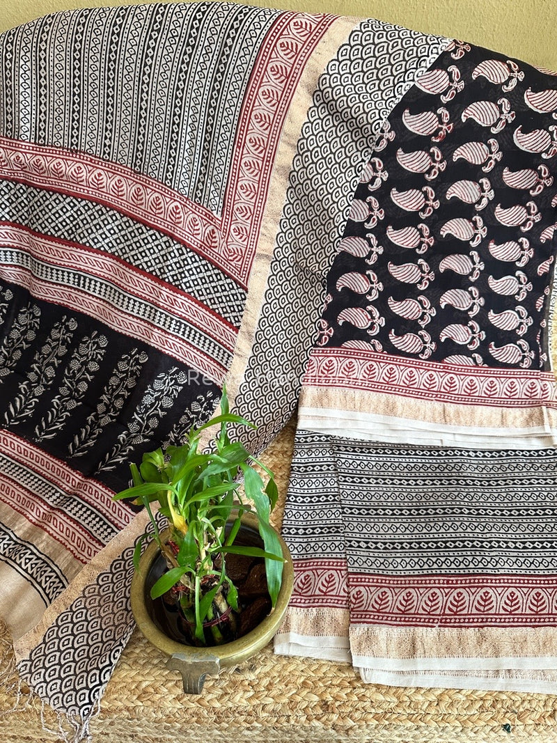 Maheshwari Bagh Print Suit