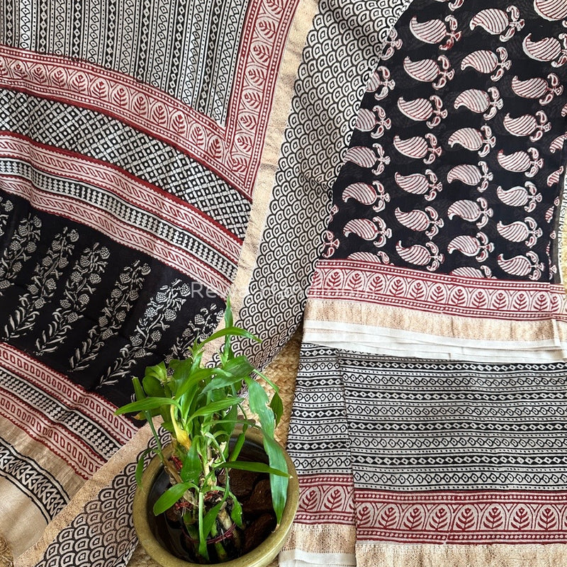 Maheshwari Bagh Print Suit