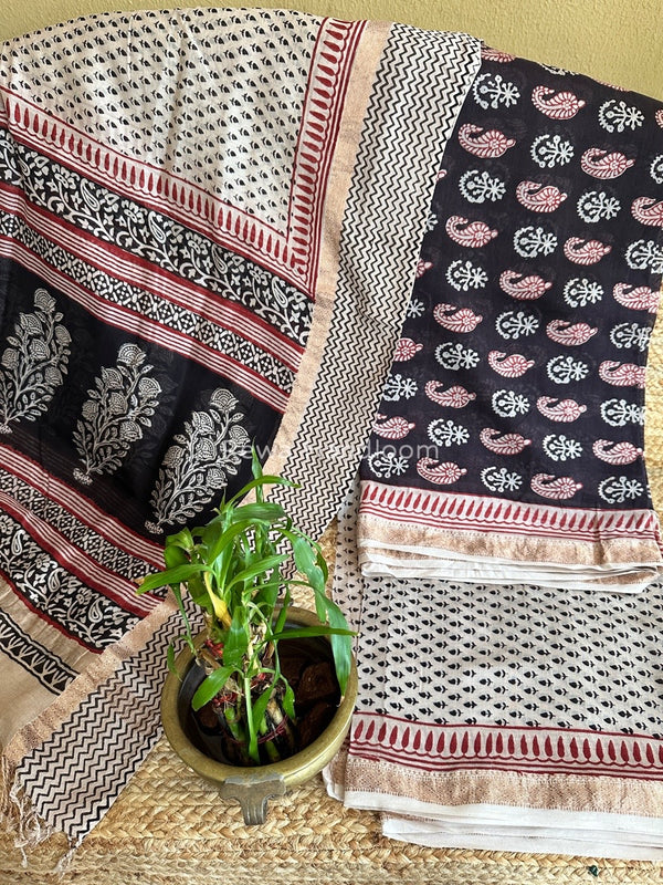 Maheshwari Bagh Print Suit