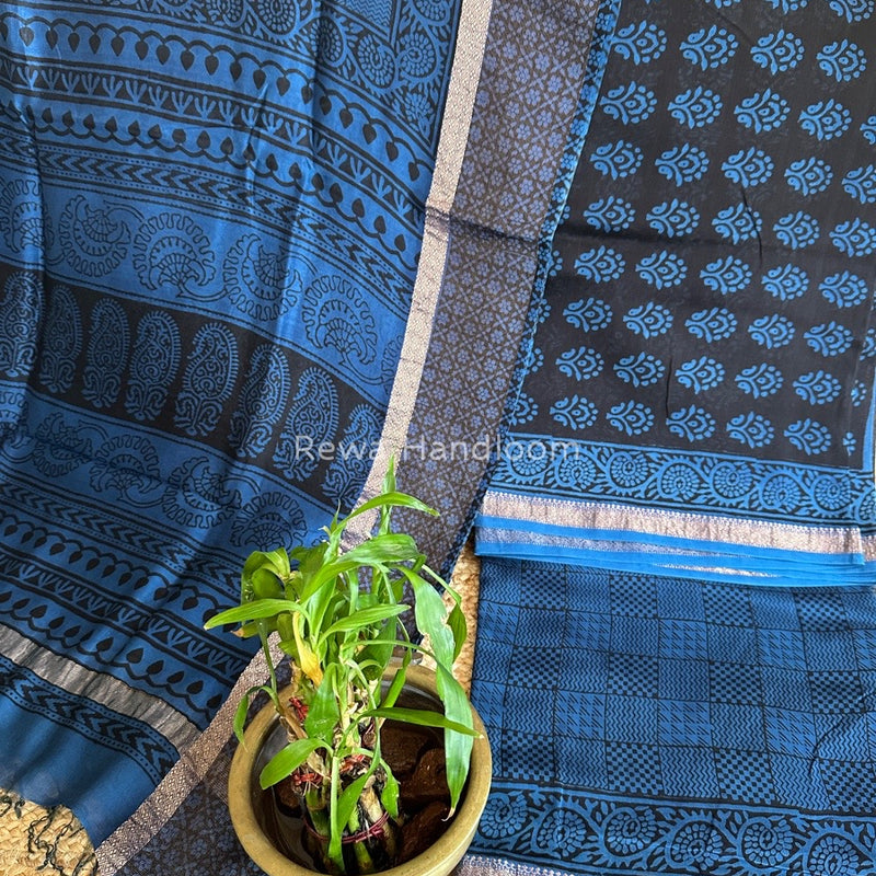 Maheshwari Bagh Print Suit