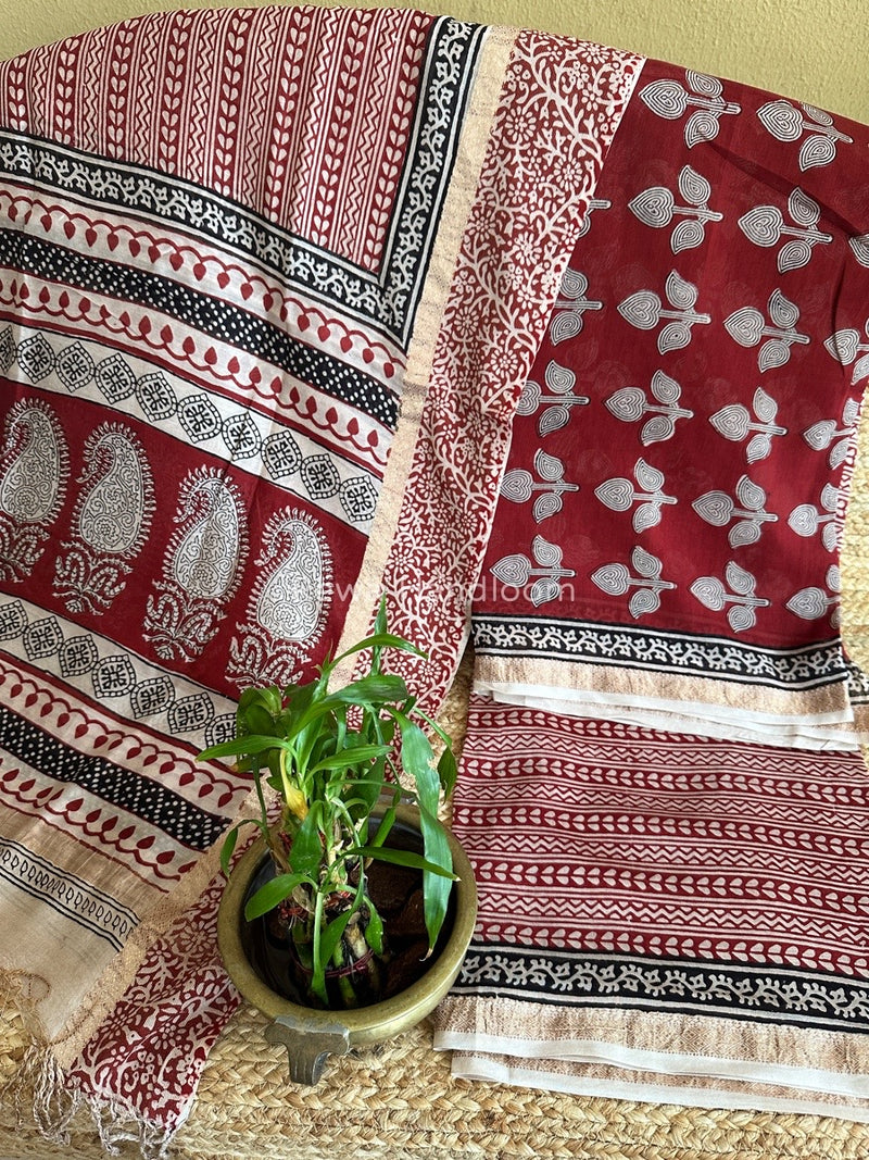 Maheshwari Bagh Print Suit