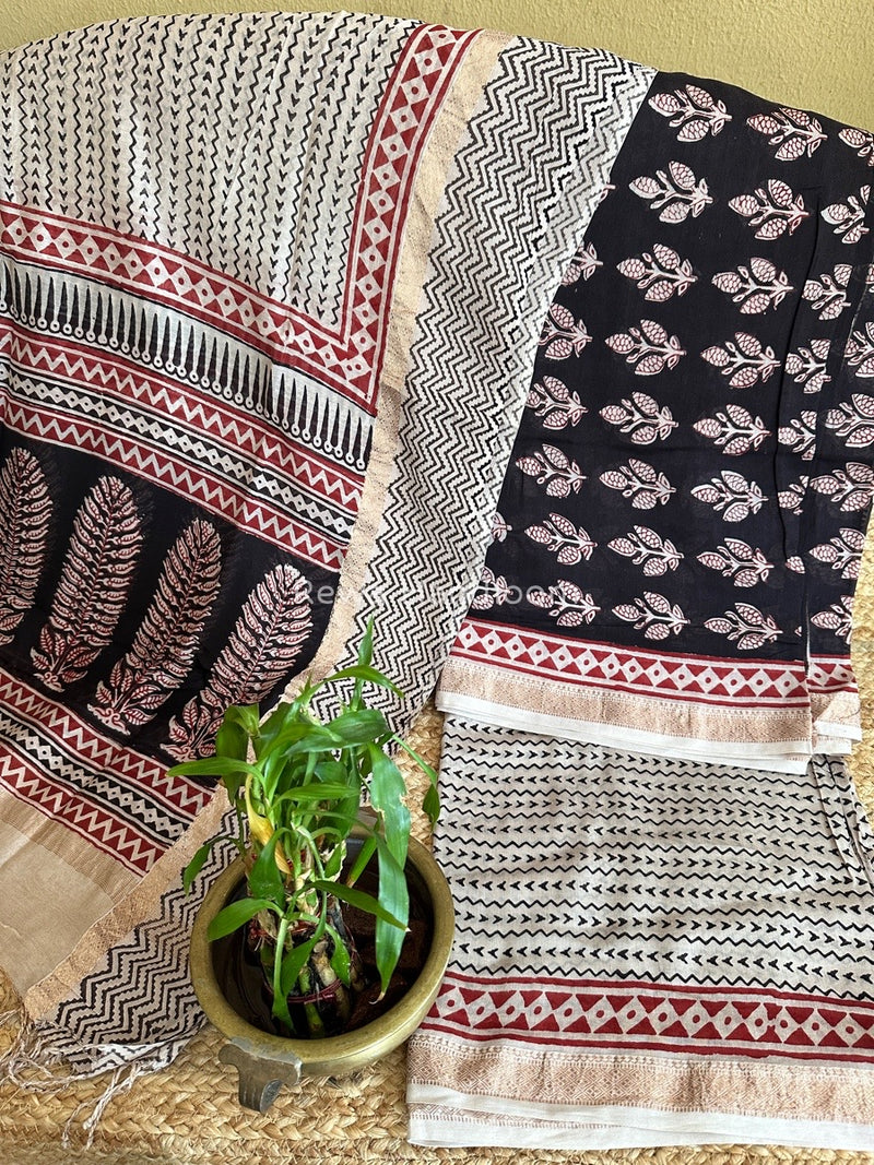 Maheshwari Bagh Print Suit