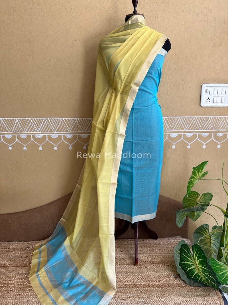 Maheshwari Tissue Buta Dress Material