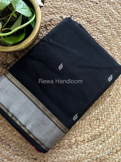 Maheshwari Silver Zari Sarees