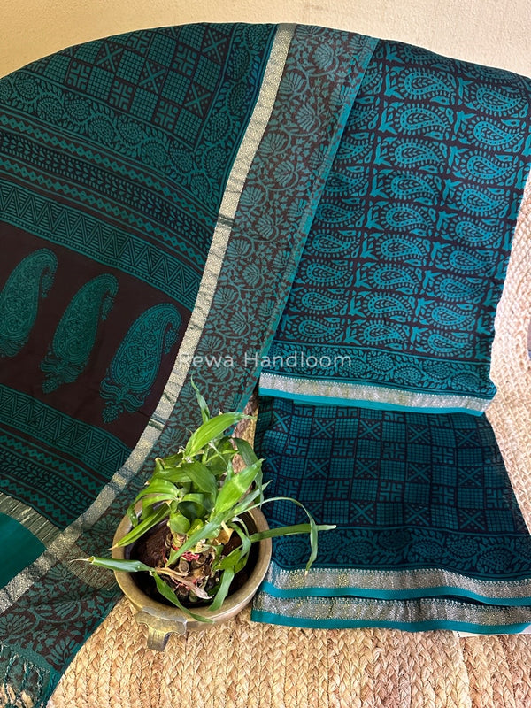 Maheshwari Bagh Print Suit