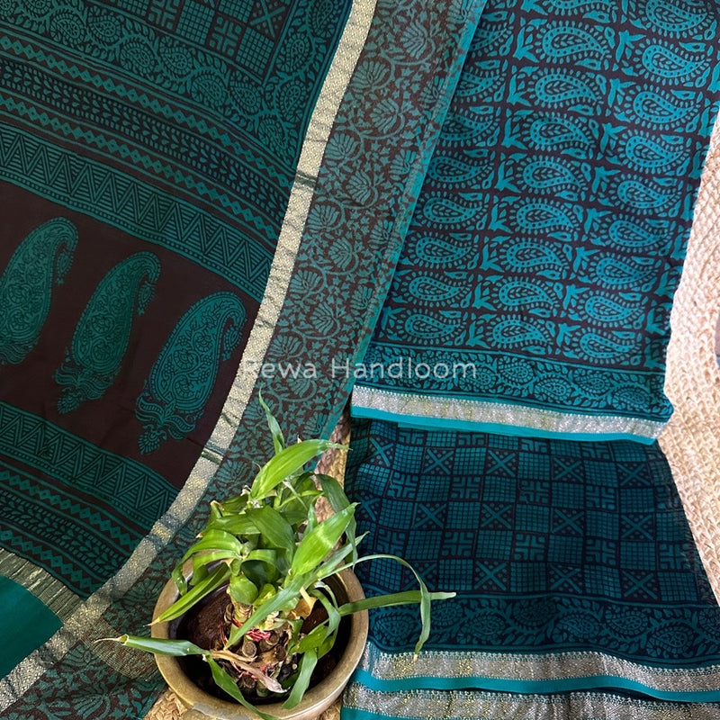 Maheshwari Bagh Print Suit
