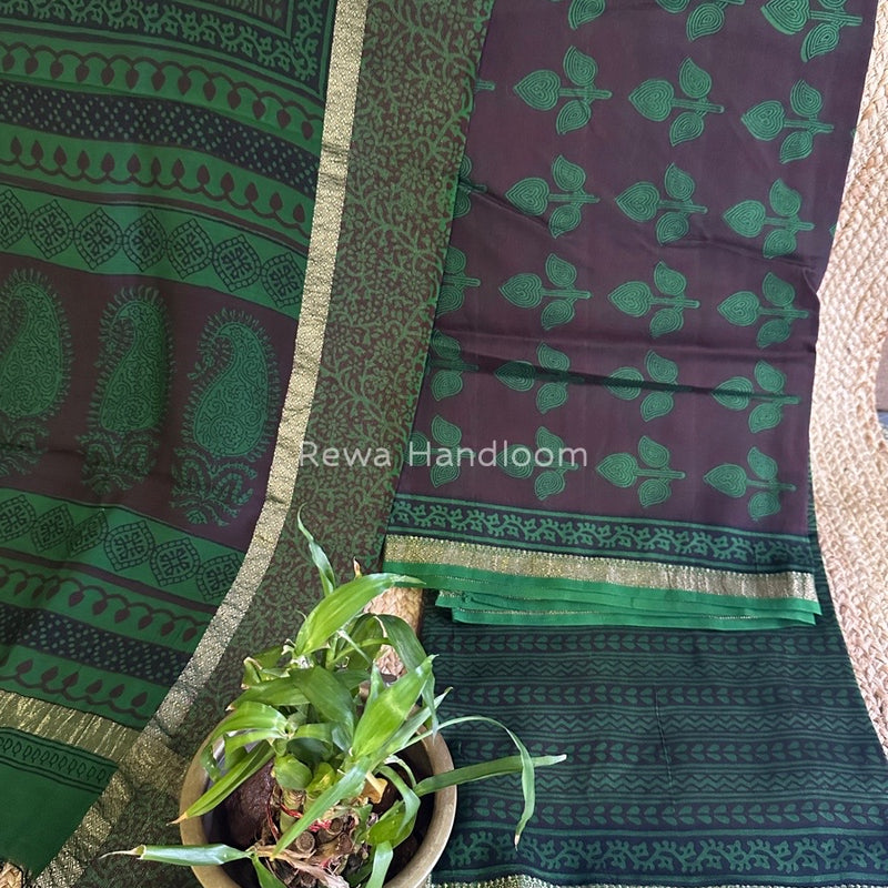 Maheshwari Bagh Print Suit