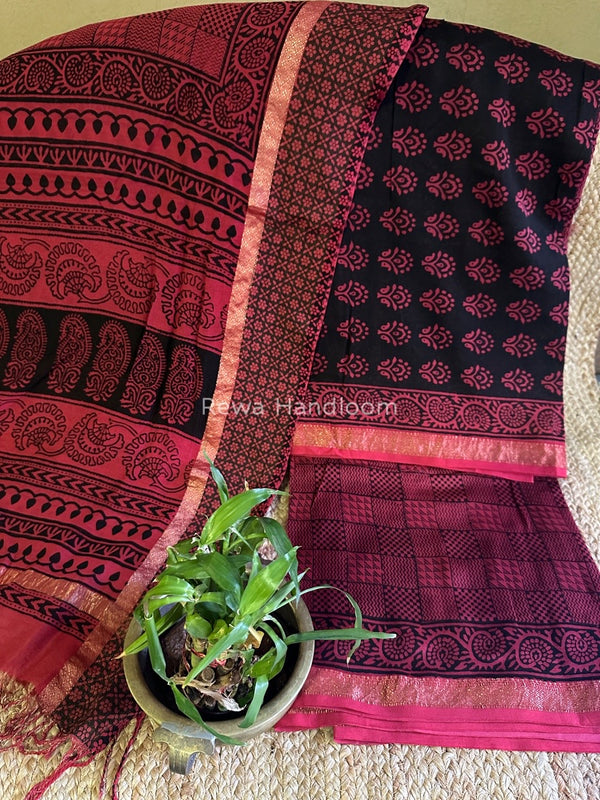 Maheshwari Bagh Print Suit