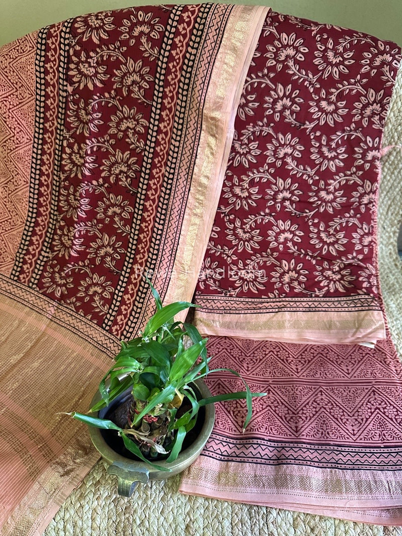 Maheshwari Bagh Print Suit
