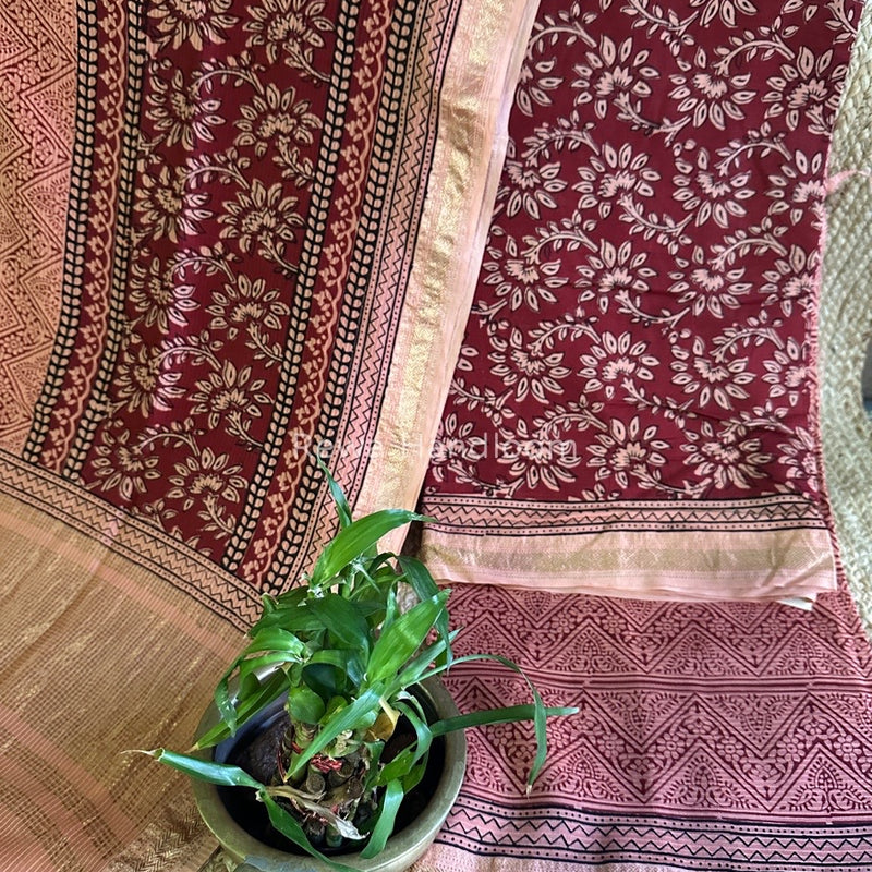 Maheshwari Bagh Print Suit