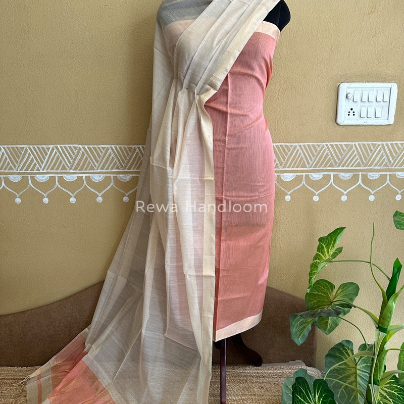 Maheshwari Tissue Buta Dress Material