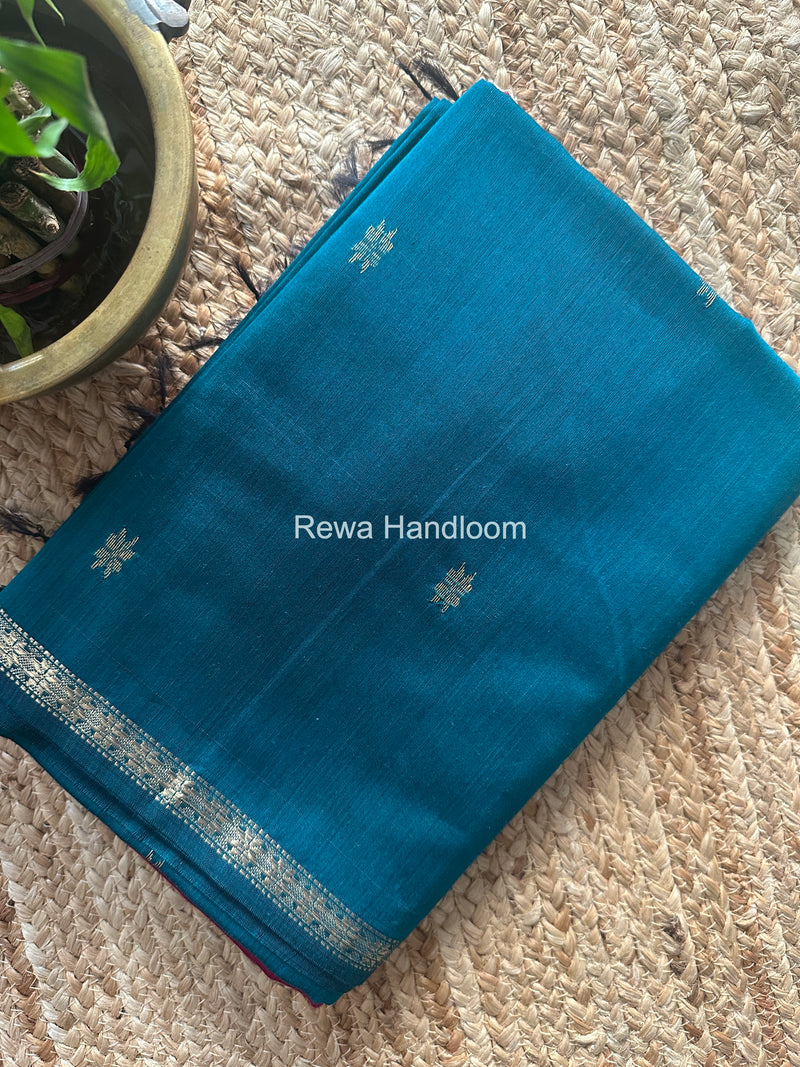 Morpankhi Star Butti Maheshwari Saree SSB06