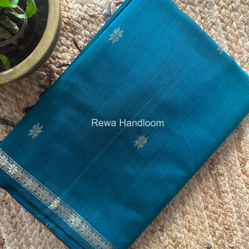 Morpankhi Star Butti Maheshwari Saree SSB06