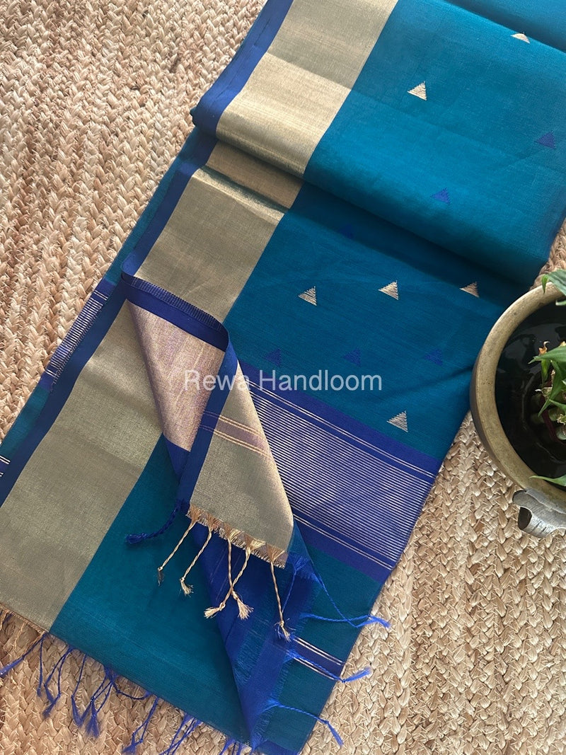 Zari Butti Maheshwari Saree