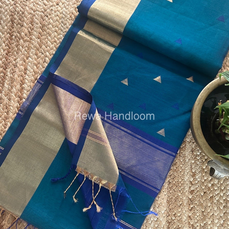 Zari Butti Maheshwari Saree