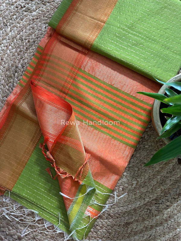 Maheshwari Zari Checks Saree