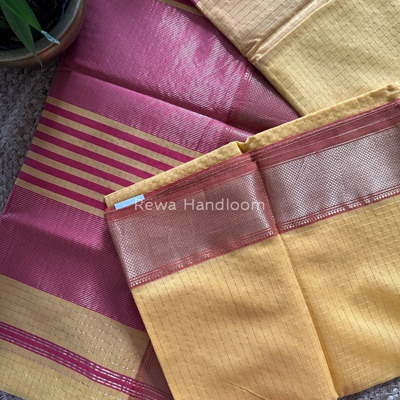  Zari Checks Saree
