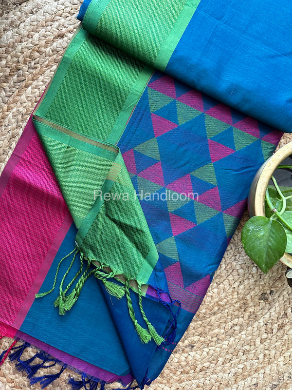 Maheshwari Heavy Pallu Saree