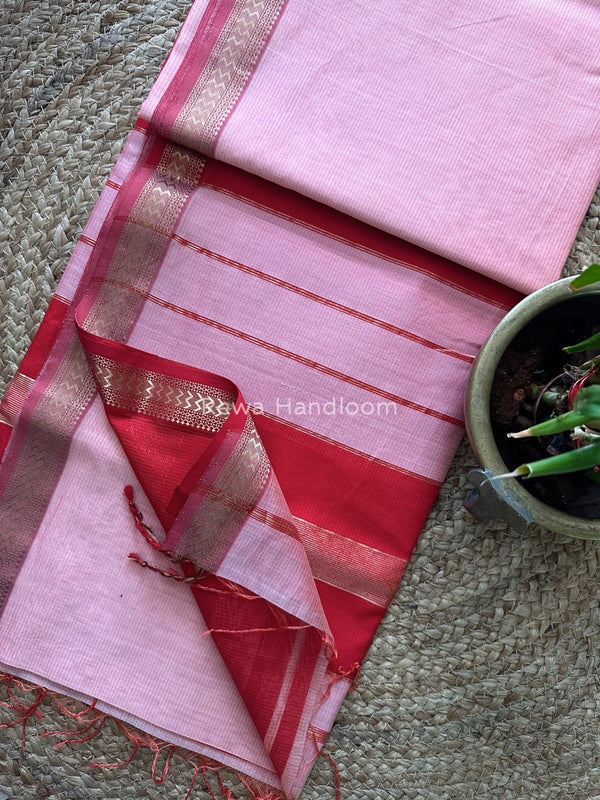 Maheshwari Rasta Lehar Saree