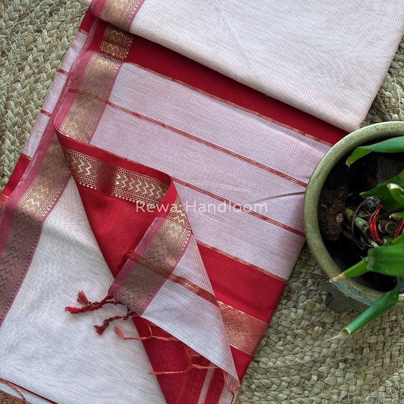 Maheshwari Rasta Lehar Saree