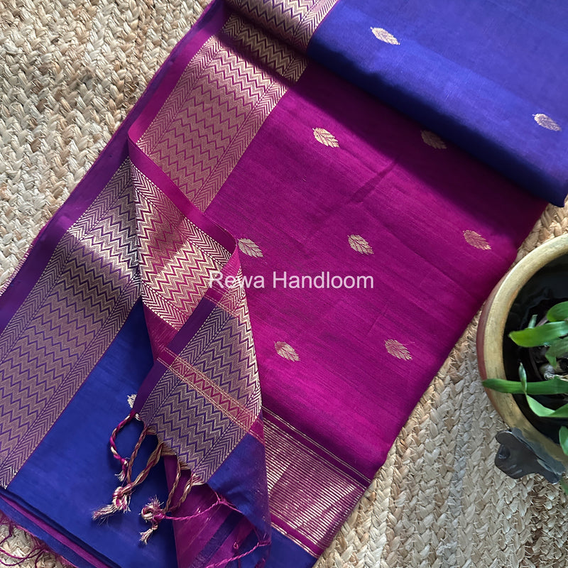 Maheshwari Flower Butti Saree