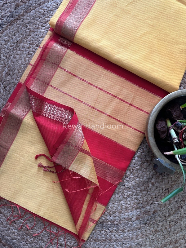 Maheshwari Rasta Lehar Saree