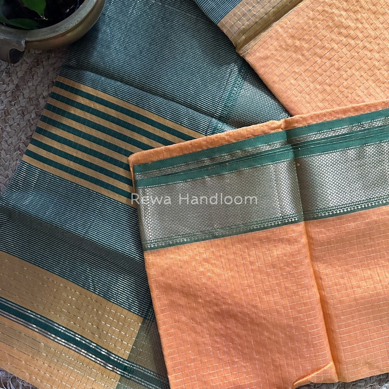  Zari Checks Saree