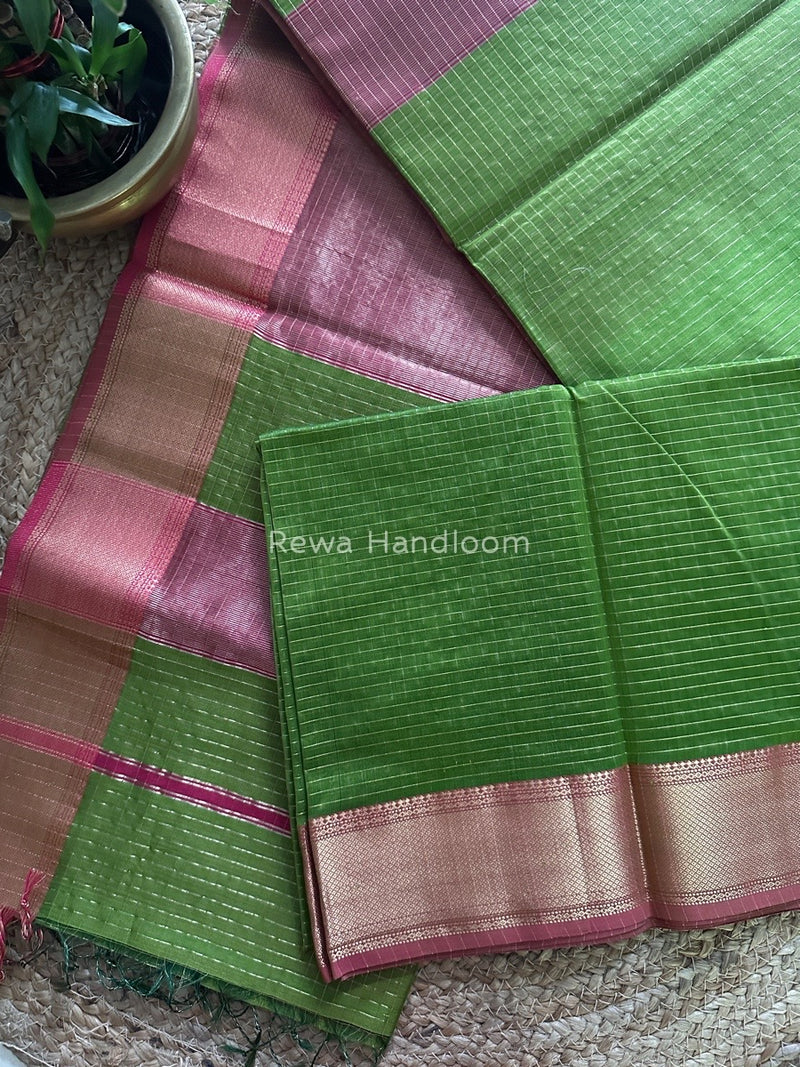  Zari Checks Saree