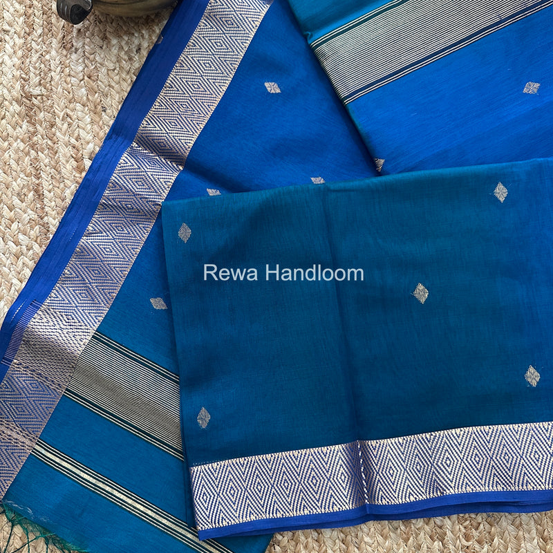 Maheshwari Morpankhi Diamond Shaded Butti Saree DBSS014