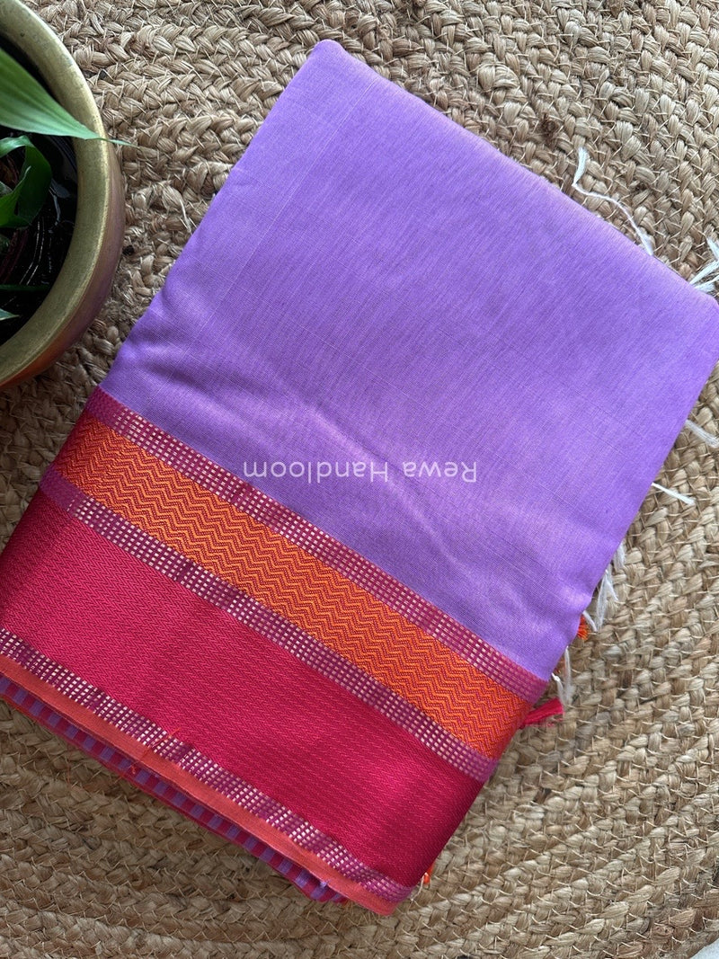 Maheshwari Ganga Jamuna Rewa Border Saree