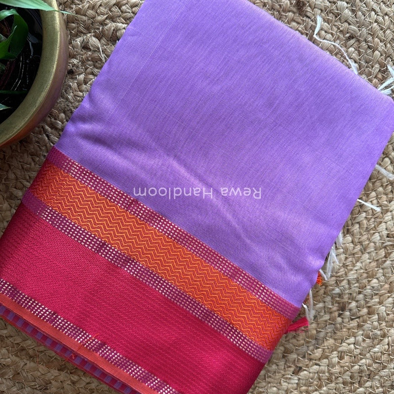Maheshwari Ganga Jamuna Rewa Border Saree