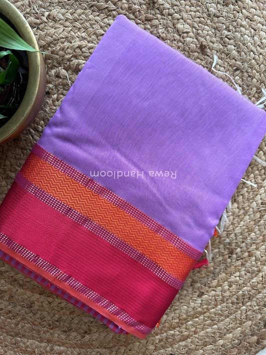 Maheshwari Ganga Jamuna Rewa Border Saree