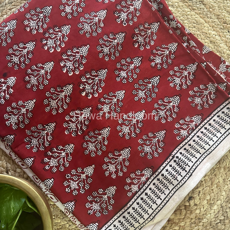  Bagh Print Cotton Suit