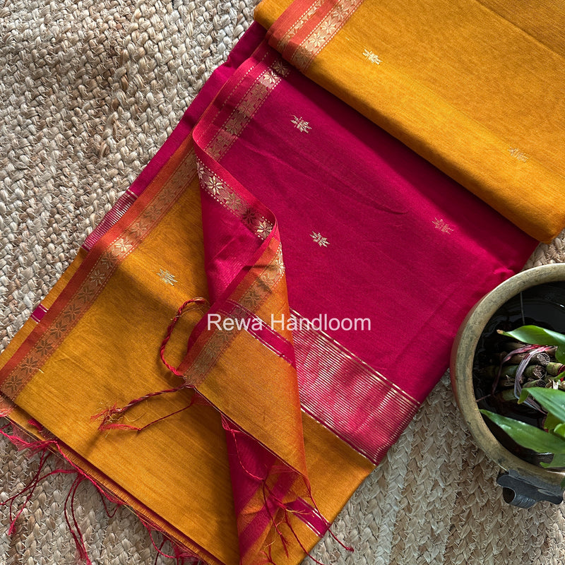 Star Butti Maheshwari Saree