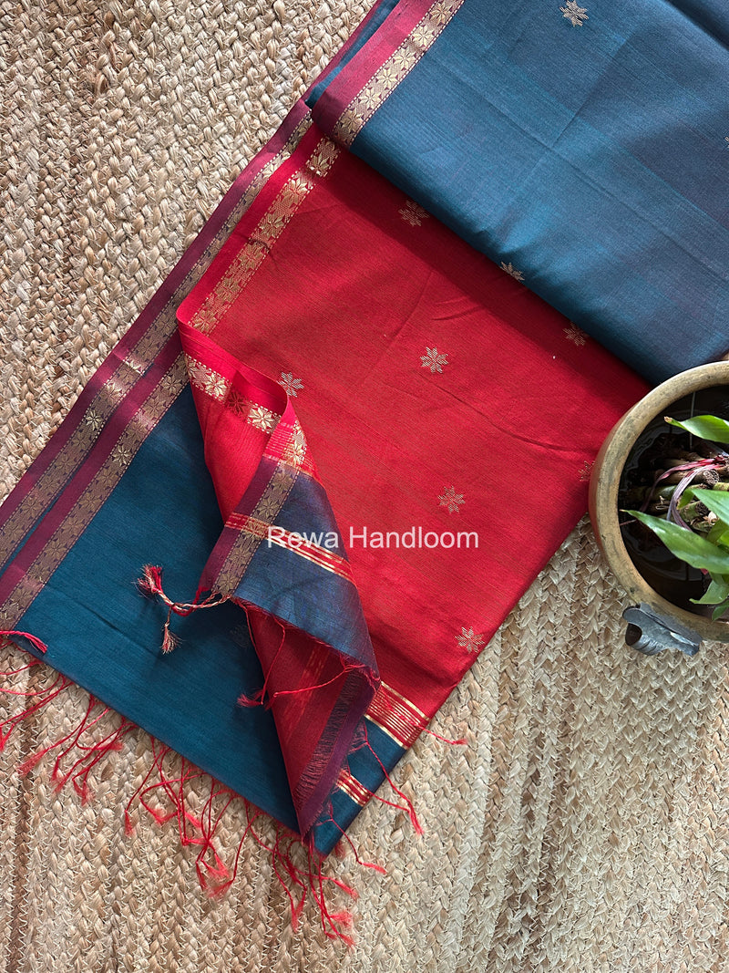 Star Butti Maheshwari Saree