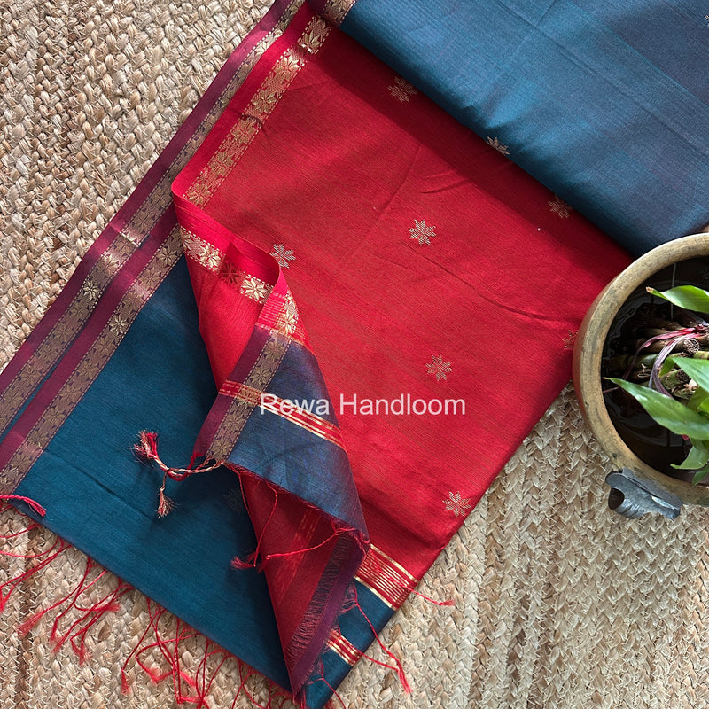 Star Butti Maheshwari Saree