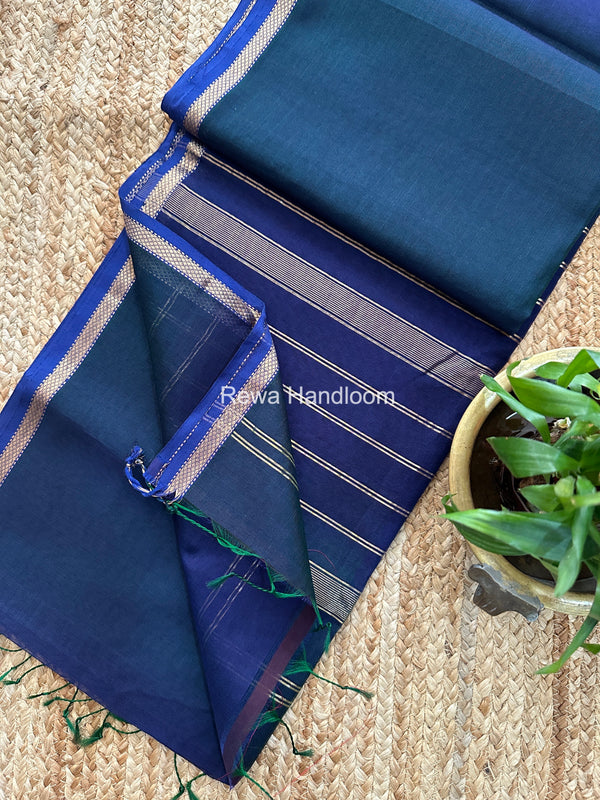 Maheshwari Shaded Plain Saree