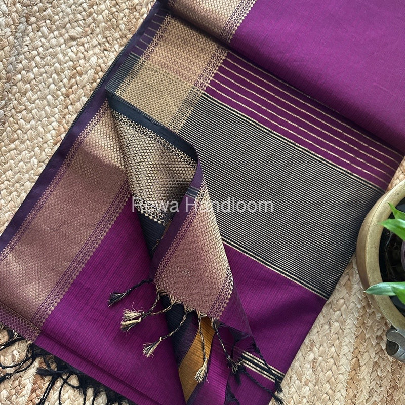 Maheshwari Zari Skirt Saree