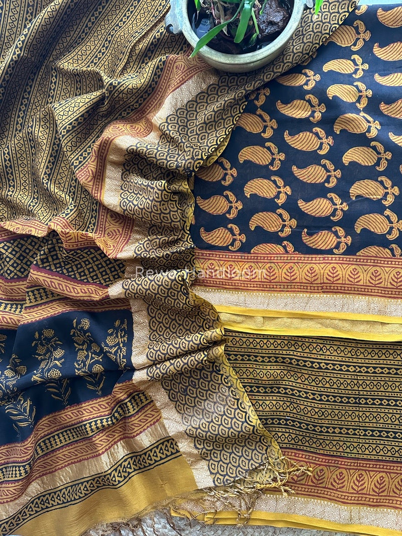 Maheshwari Bagh Print Suit