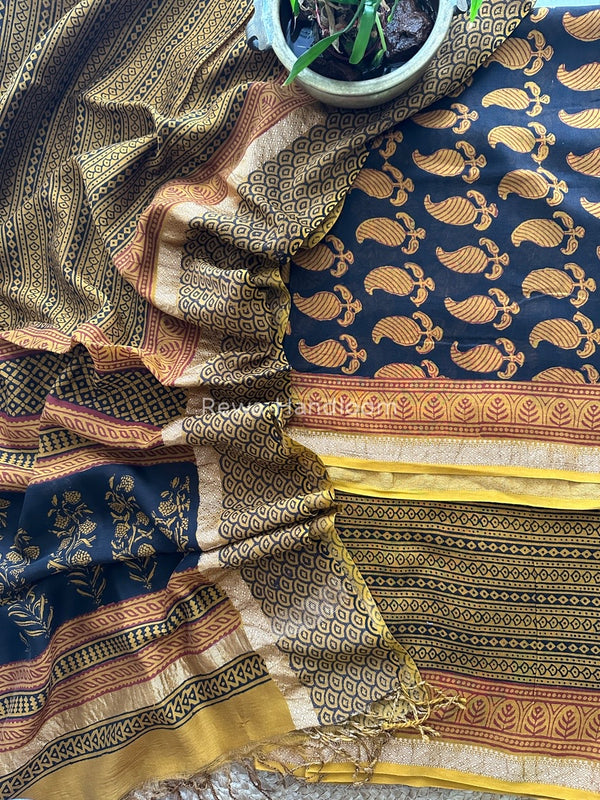 Maheshwari Bagh Print Suit
