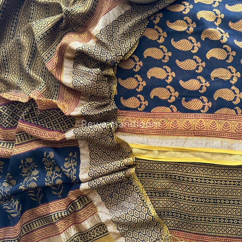Maheshwari Bagh Print Suit